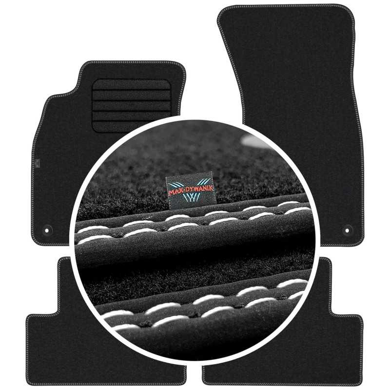 Audi A5 I Sportback 2010-2016 Veliūriniai kilimėliai MAX-DYWANIK
