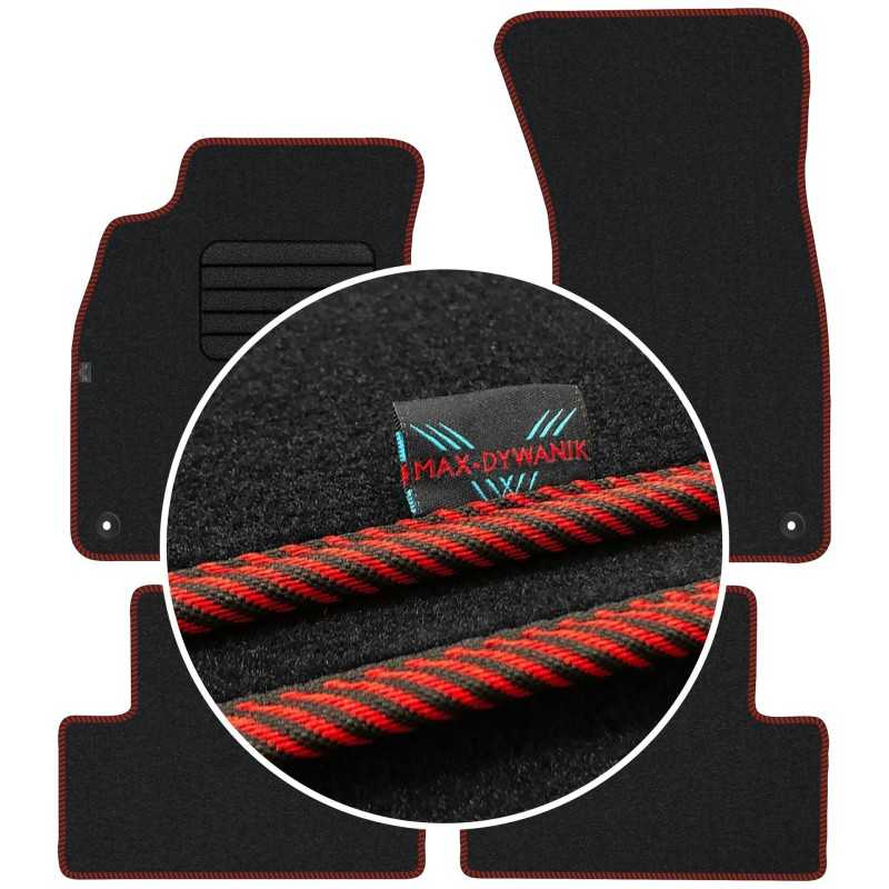 Audi A5 I Sportback 2010-2016 Veliūriniai kilimėliai MAX-DYWANIK