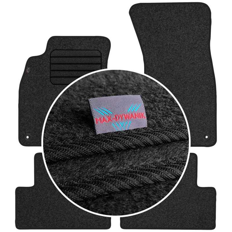 Audi A5 I Sportback 2010-2016 Veliūriniai kilimėliai MAX-DYWANIK