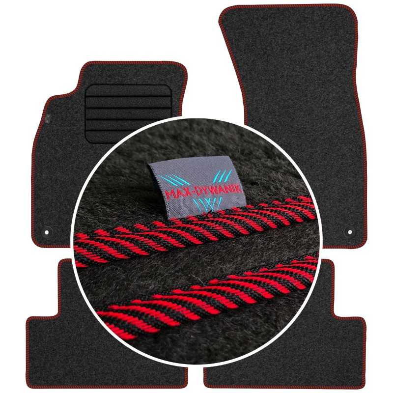 Audi A5 I Sportback 2010-2016 Veliūriniai kilimėliai MAX-DYWANIK