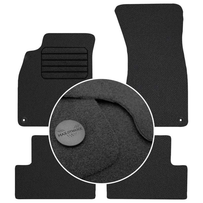 Audi A5 I Sportback 2010-2016 Veliūriniai kilimėliai MAX-DYWANIK