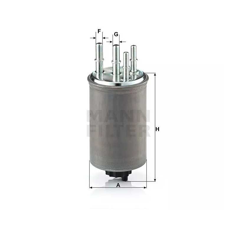 WK 829/5 MANN-FILTER kuro filtras JAGUAR