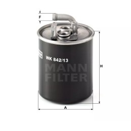 WK 842/13 MANN-FILTER KURO FILTRAS DB A160CDI /A170CDI