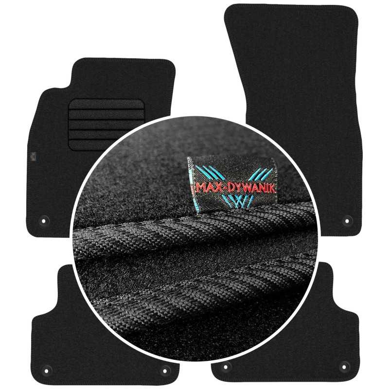 Audi A5 II Sportback 2016- Veliūriniai kilimėliai MAX-DYWANIK