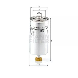 WK 845/10 MANN-FILTER kuro filtras