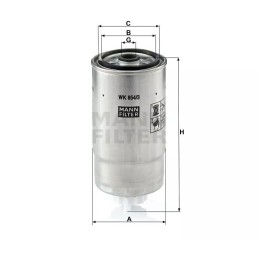 WK 854/3 MANN-FILTER kuro filtras ALFA ROMEO 147/156