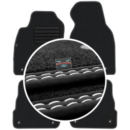 Audi A6 C5 1997-2000 (siauras tarpas) MAX-DYWANIK veliūriniai kilimėliai