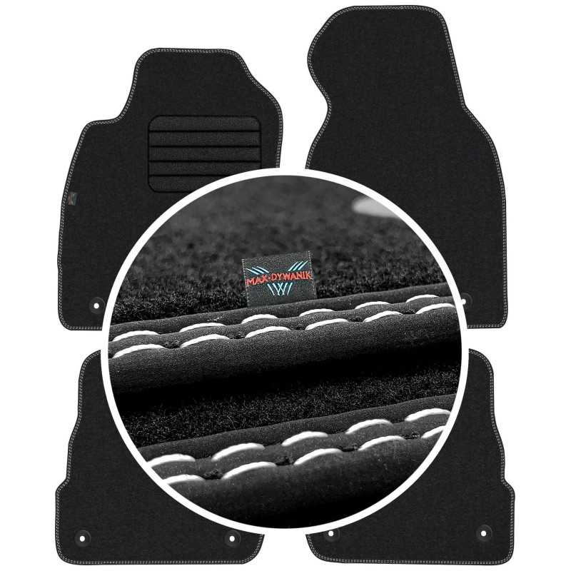 Audi A6 C5 1997-2000 (siauras tarpas) MAX-DYWANIK veliūriniai kilimėliai