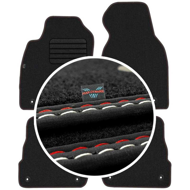 Audi A6 C5 1997-2000 (siauras tarpas) MAX-DYWANIK veliūriniai kilimėliai