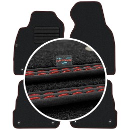 Audi A6 C5 1997-2000 (siauras tarpas) MAX-DYWANIK veliūriniai kilimėliai