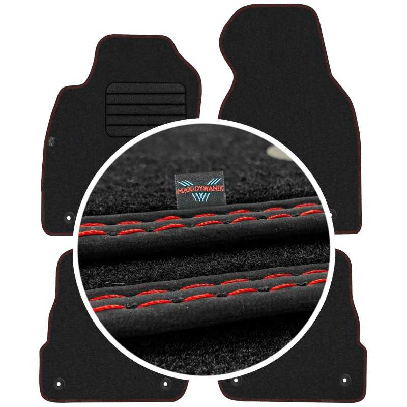 Audi A6 C5 1997-2000 (siauras tarpas) MAX-DYWANIK veliūriniai kilimėliai