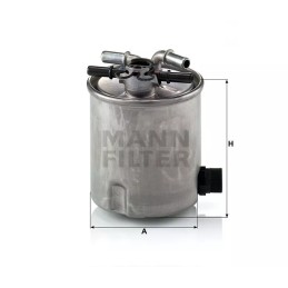 WK 9007 MANN-FILTER KURO FILTRAS DACIA