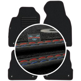 Audi A6 C5 1997-2000 (siauras tarpas) MAX-DYWANIK veliūriniai kilimėliai