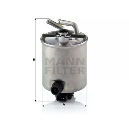 WK 9011 MANN-FILTER kuro filtras NISSAN