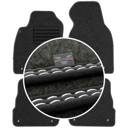 Audi A6 C5 1997-2000 (siauras tarpas) MAX-DYWANIK veliūriniai kilimėliai