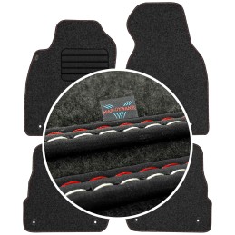 Audi A6 C5 1997-2000 (siauras tarpas) MAX-DYWANIK veliūriniai kilimėliai