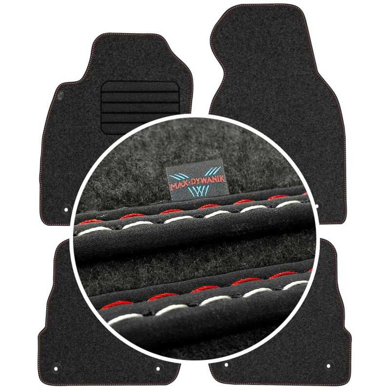 Audi A6 C5 1997-2000 (siauras tarpas) MAX-DYWANIK veliūriniai kilimėliai