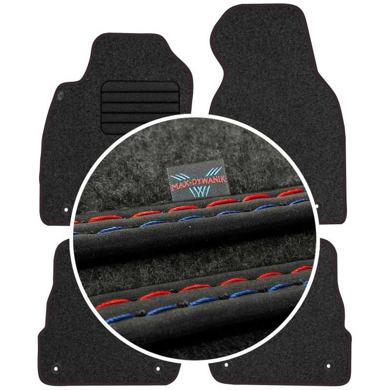 Audi A6 C5 1997-2000 (siauras tarpas) MAX-DYWANIK veliūriniai kilimėliai
