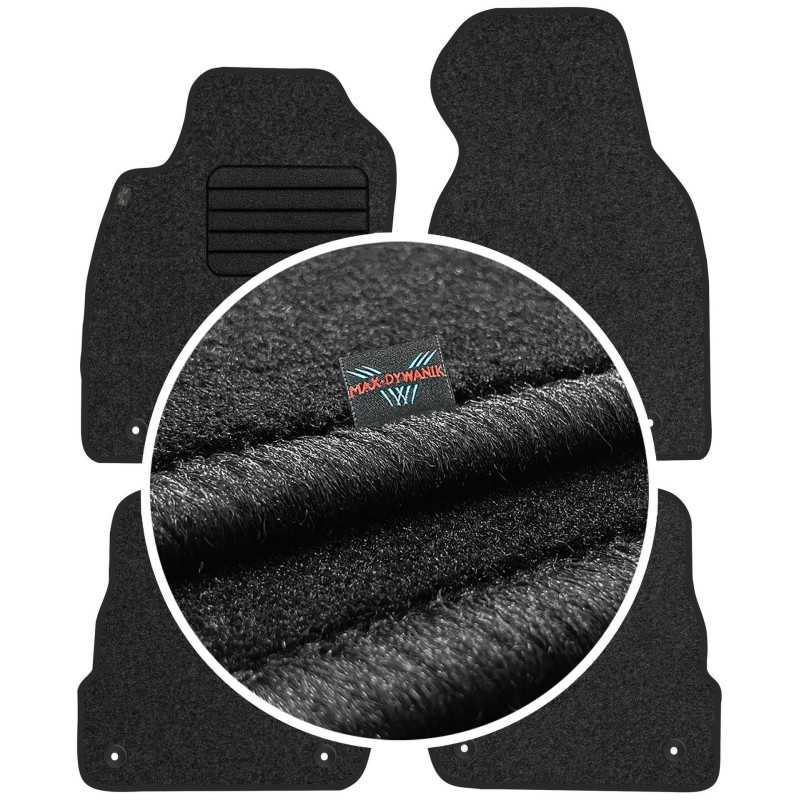 Audi A6 C5 1997-2000 (siauras tarpas) MAX-DYWANIK veliūriniai kilimėliai