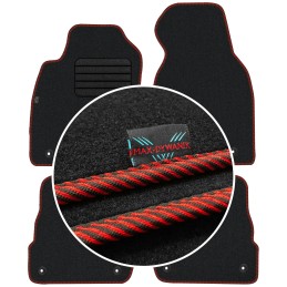 Audi A6 C5 1997-2000 (siauras tarpas) MAX-DYWANIK veliūriniai kilimėliai