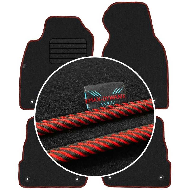 Audi A6 C5 1997-2000 (siauras tarpas) MAX-DYWANIK veliūriniai kilimėliai