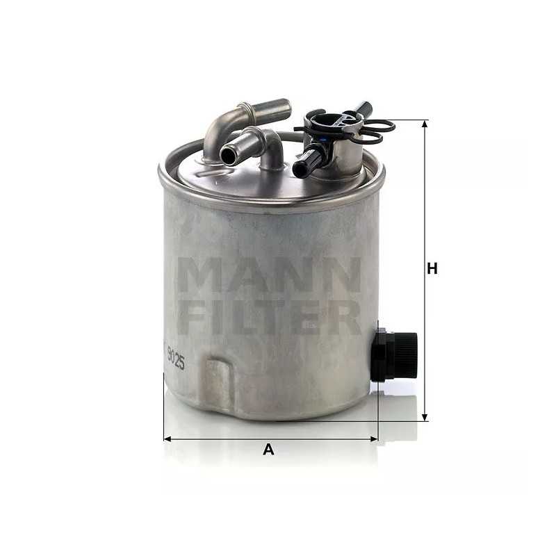 WK 9025 MANN kuro filtras