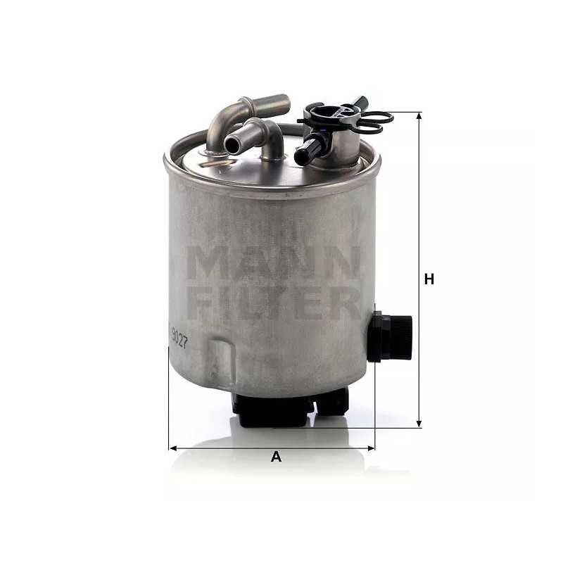 WK 9027 MANN kuro filtras