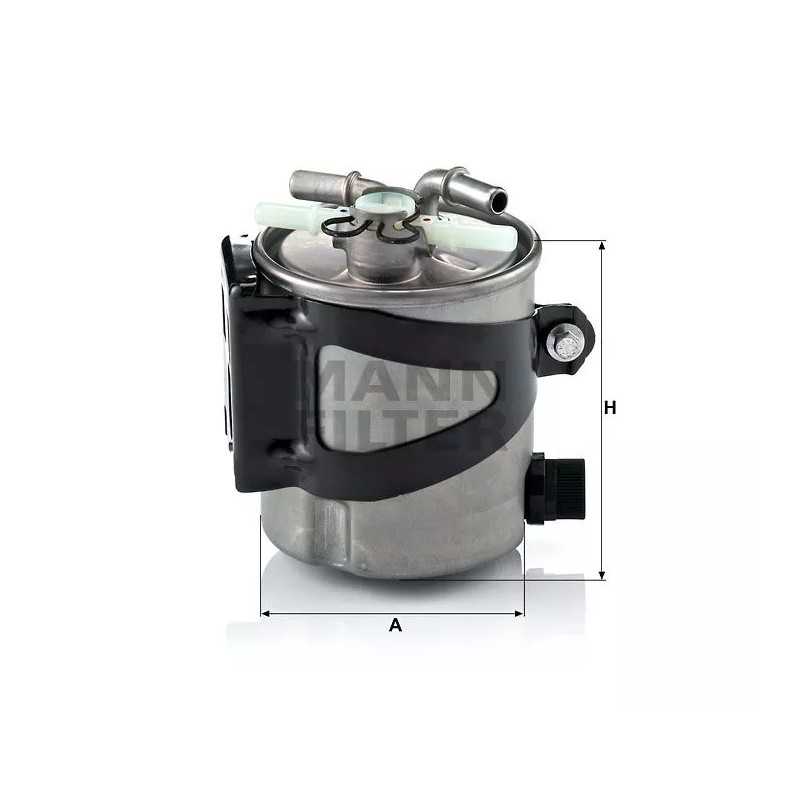 WK 919/1 MANN-FILTER kuro filtras