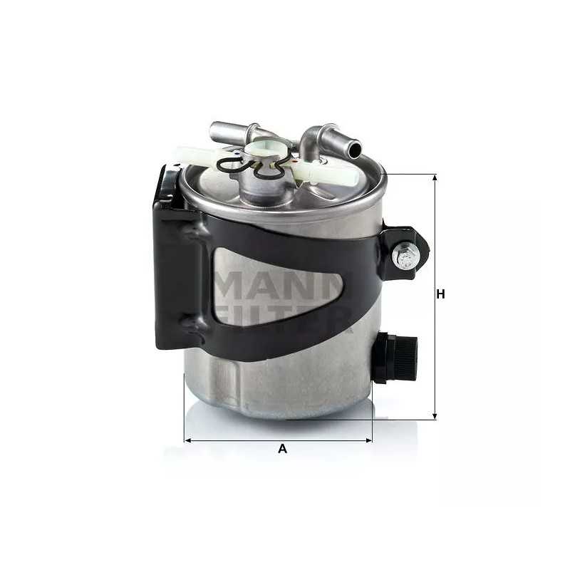 WK 920/5 MANN-FILTER kuro filtras