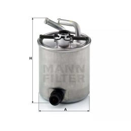 WK 920/6 MANN-FILTER kuro filtras