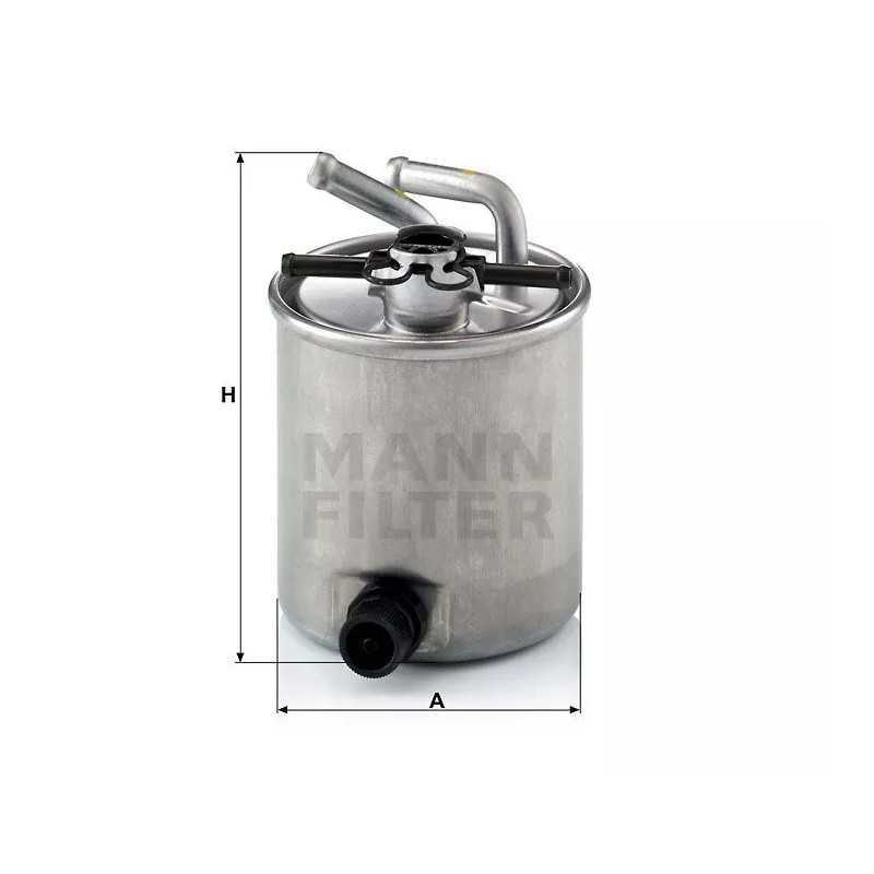 WK 920/6 MANN-FILTER kuro filtras