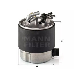 WK 920/7 MANN-FILTER kuro filtras
