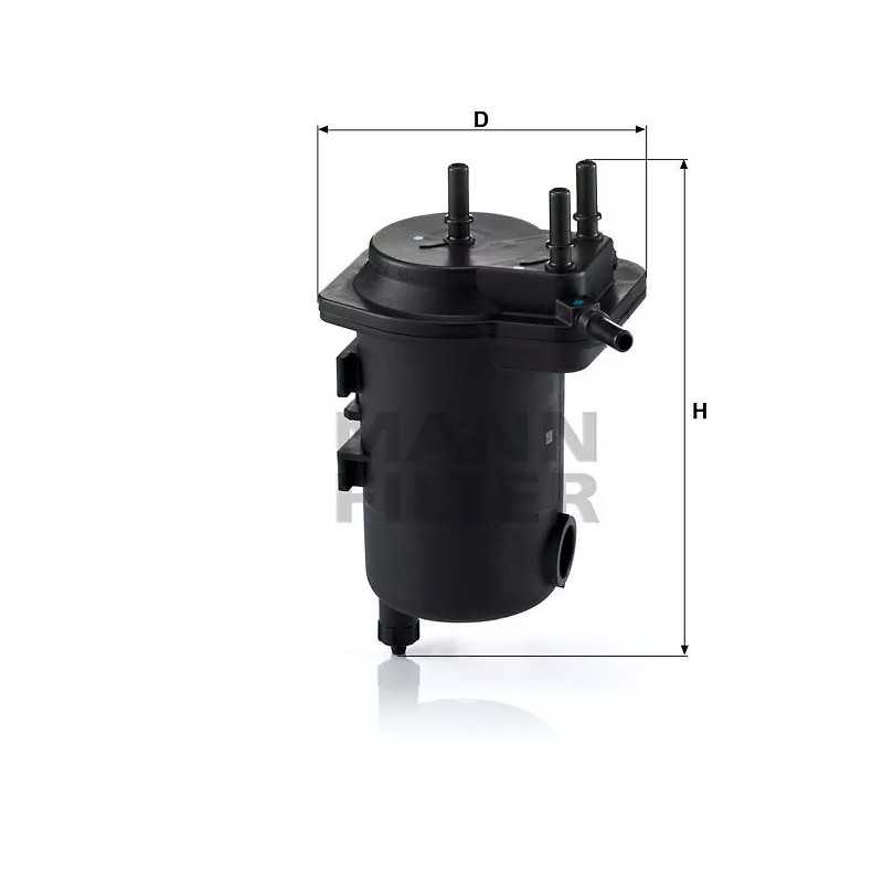 WK 939/10X MANN-FILTER kuro filtras