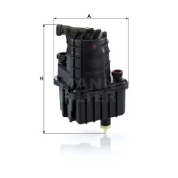 WK 939/11X MANN-FILTER kuro filtras