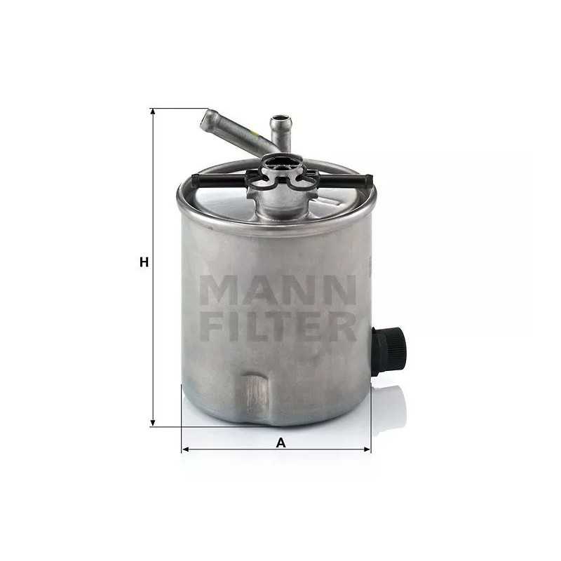 WK 939/15 MANN-FILTER kuro filtras