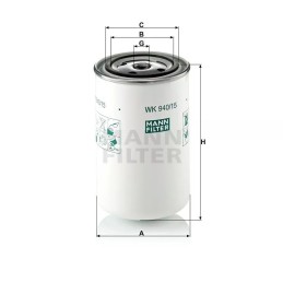 WK 940/15 MANN-FILTER KURO FILTRAS RVI Sunkvežimiai
