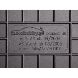 Audi A6 C6 2004-05.2006 Guminiai kilimėliai MOTOHOBBY 141107