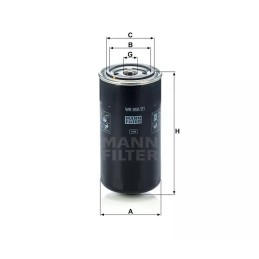 WK 950/21 MANN-FILTER KURO FILTRAS DAF LF55-SER 01-