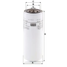 WK 970/2 MANN-FILTER kuro filtras