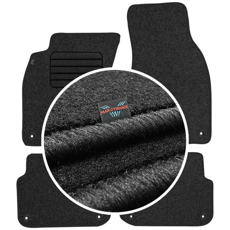 Audi A6 C6 2004-2006 Veliūriniai kilimėliai MAX-MAT