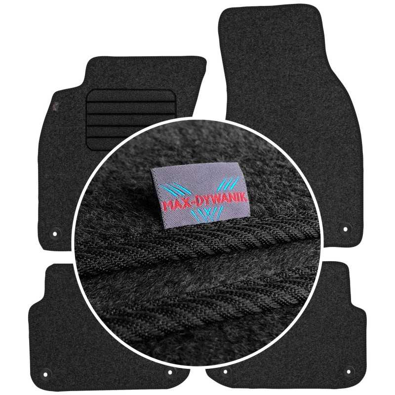 Audi A6 C6 2004-2006 Veliūriniai kilimėliai MAX-MAT