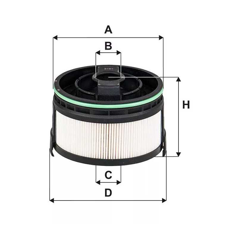 PE 962/2 FILTRON Kuro filtras