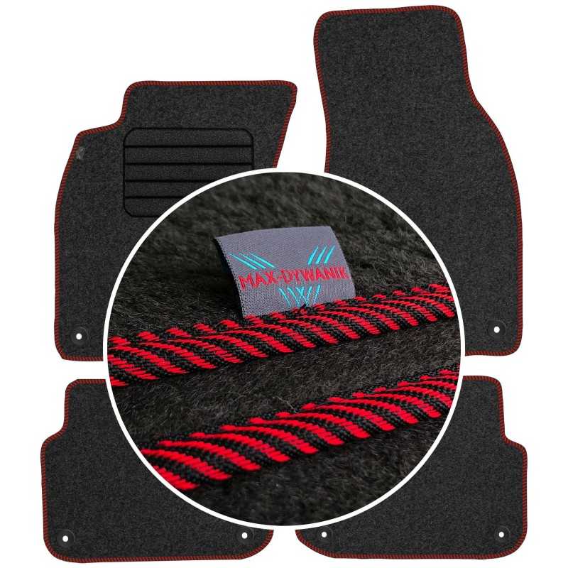 Audi A6 C6 2004-2006 Veliūriniai kilimėliai MAX-MAT