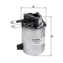 PP 857/10 FILTRON Kuro filtras