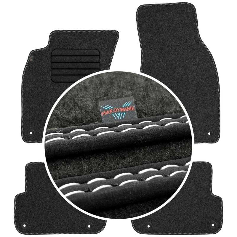 Audi A6 C6 2006-2011 Veliūriniai kilimėliai MAX-MAT