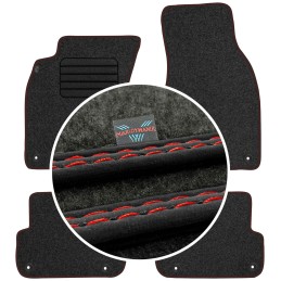 Audi A6 C6 2006-2011 Veliūriniai kilimėliai MAX-MAT