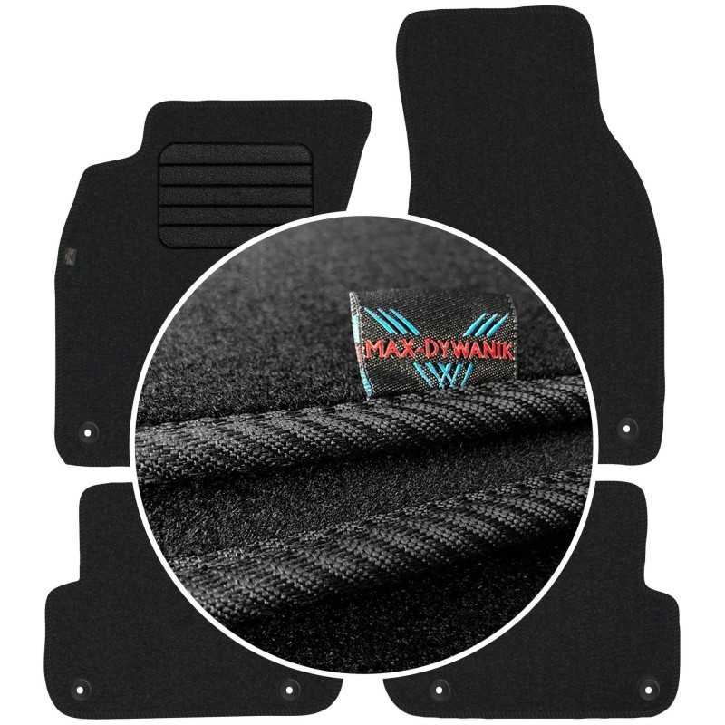 Audi A6 C6 2006-2011 Veliūriniai kilimėliai MAX-MAT