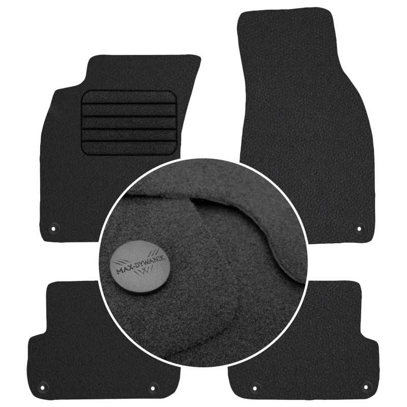 Audi A6 C6 2006-2011 Veliūriniai kilimėliai MAX-MAT