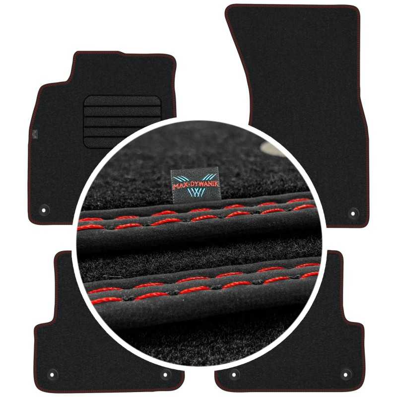 Audi A6 C7 2011-2018 Veliūriniai kilimėliai MAX-MAT