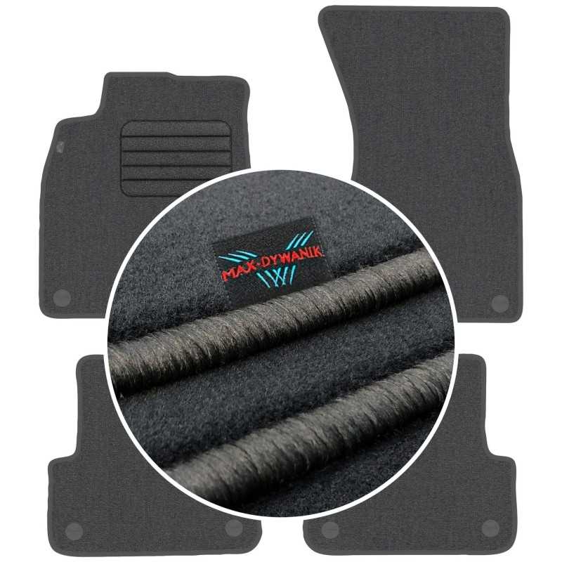 Audi A6 C7 2011-2018 Veliūriniai kilimėliai MAX-MAT